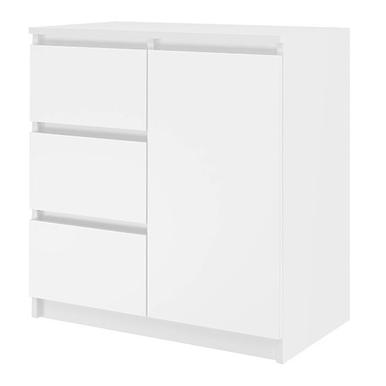 Malwa 1D3S WHITE Sideboard