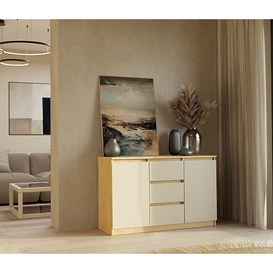 Malwa 2D3S Sideboard OAK ARTISAN CASHMERE BEIGE