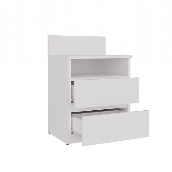 Malwa M1 White Nightstand