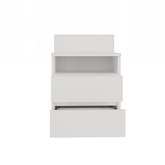 Malwa M1 White Nightstand