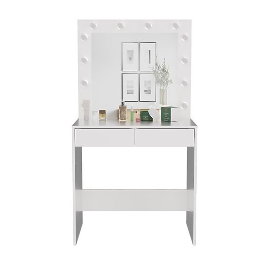 Marina T+ 2S+L WHITE Vanity Table Set