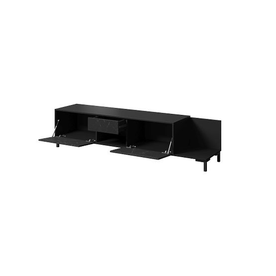 MARMO TV Stand 2D1S1K Black