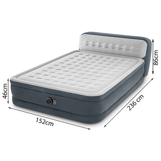 Mattress Bed 236x152cm with Pump for 2 Persons DELUXE 64448ND
