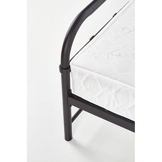 Metal bed LINDA 120x200 cm - black