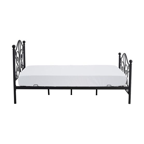 Metal bed PANAMA 120x200 - black