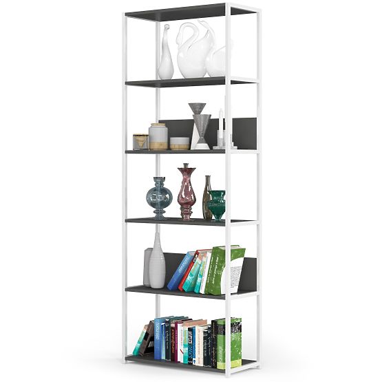 METAL LOFT SHELF 700 WHITE/GRAY