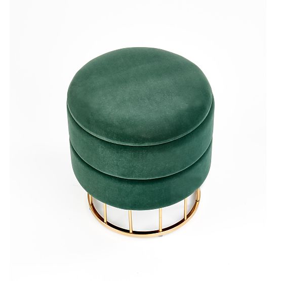 MINTY Pouf Dark Green / Gold (1p=1pc)