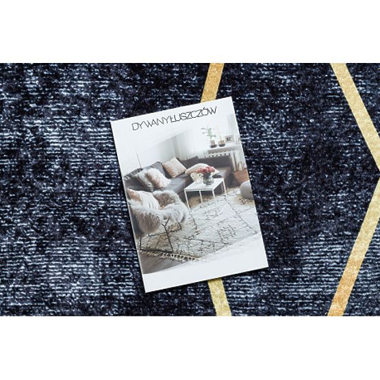 MIRO 51233.810 Washing Mat Geometric Anti-Slip - Dark Gray