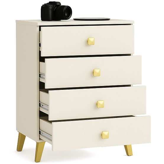 MOBI K-04 CHEST OF DRAWERS CASHMERE GOLD