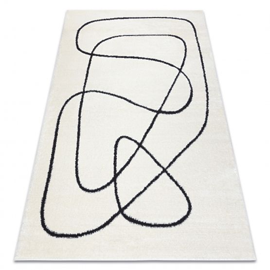 Modern Carpet MODE 8377 Abstraction Cream/Black