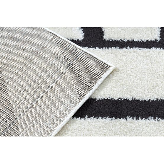 Modern Carpet MODE 8631 Geometric Cream / Black