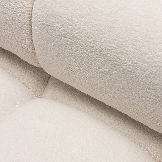 Modular Sofa Fluf Big 2-piece, Light Beige, Boucle