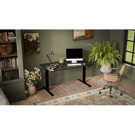 MOON LONG Desk Black/San Sebastian