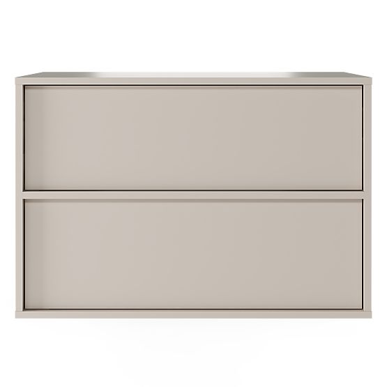 Mossy Vanity Cabinet for Countertop Sink, 80 cm, Cashmere