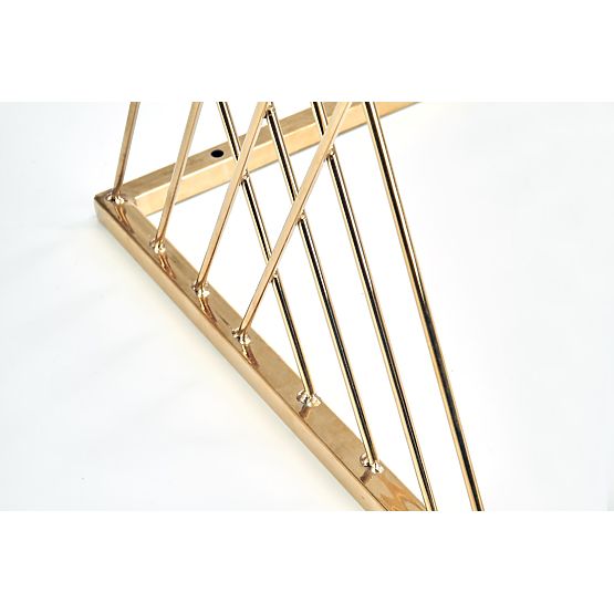 NANCY table gold / transparent (2p=1pc)