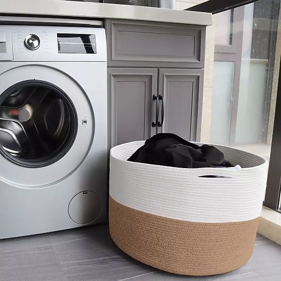 Natural BOHO Basket - 55 cm