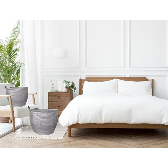 Natural BOHO Baskets - Set of 3