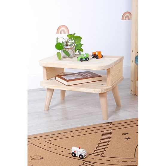 NELL bedside table - natural