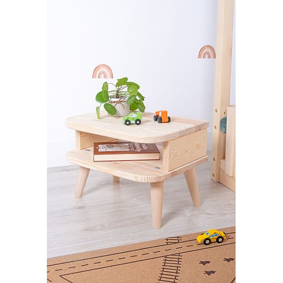 NELL bedside table - natural