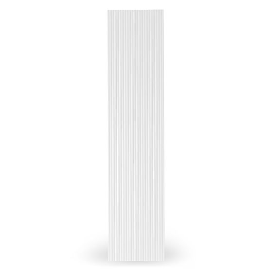 Neroli Wardrobe Door, 45.6 cm, Simple Grooves, White