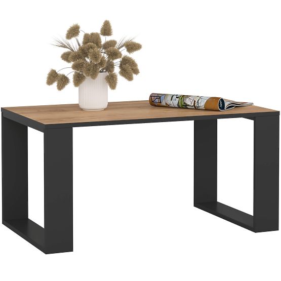 NOX COFFEE TABLE OAK CRAFT / BLACK