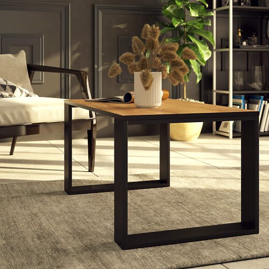 NOX COFFEE TABLE OAK CRAFT / BLACK