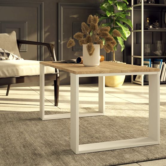 NOX COFFEE TABLE OAK SONOMA / WHITE