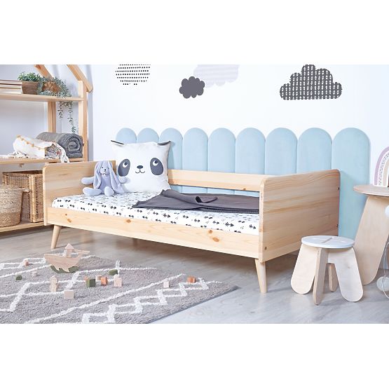 Obluček upholstered panel - baby blue