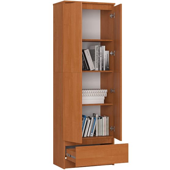 Office Cabinet R 60 cm CLP 1 Drawer 2 Doors PK Alder