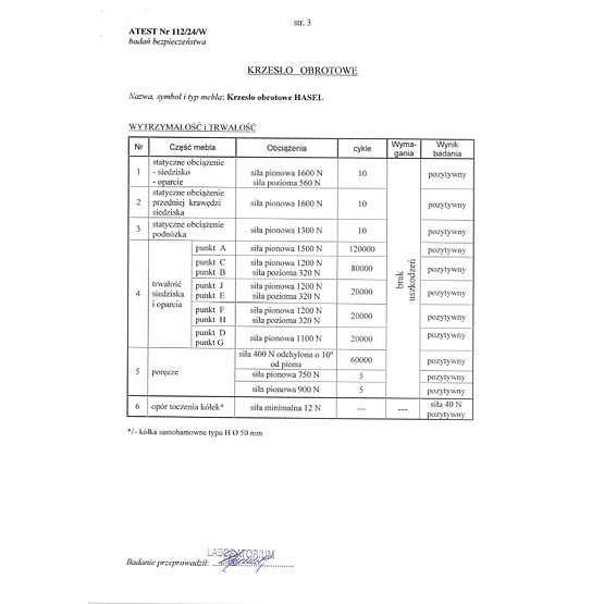 Office Chair HASEL - Black and Gray