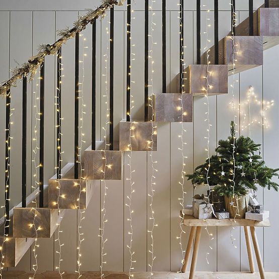 Outdoor Curtain 304 LED with Remote Control