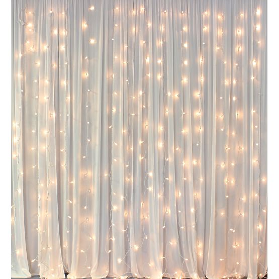 Outdoor Curtain 304 LED with Remote Control