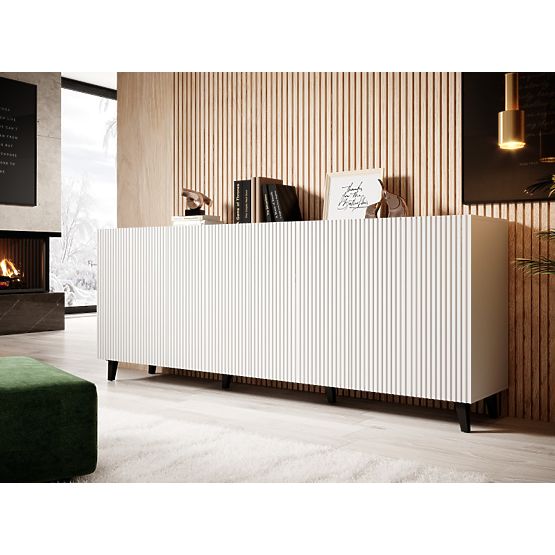 PAFOS COMMODE 200 4D WHITE MATT/WHITE MATT