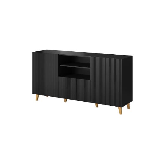 PAFOS SIDEBOARD 150 2D1S BLACK MATTE/ BLACK MATTE