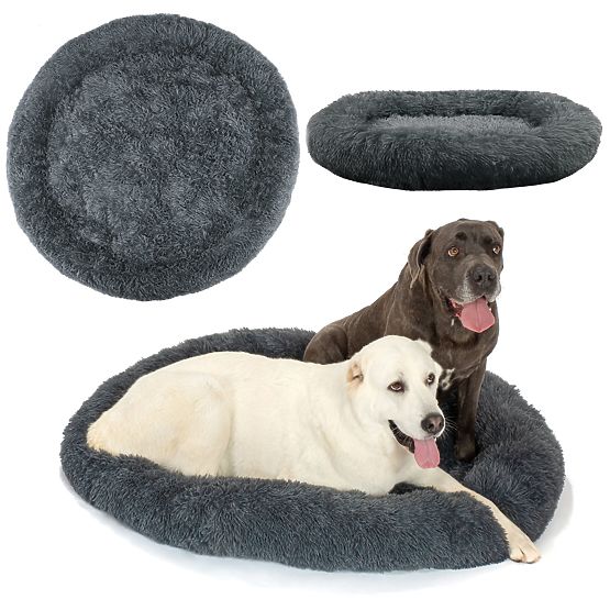 PET BED FOR DOG CAT PJ-005 DARK GRAY XL