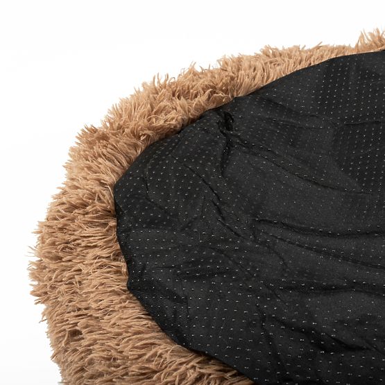 PET BED FOR DOG CAT PJ-012 BROWN XL