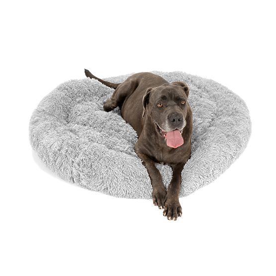 PET BED FOR DOG CAT PJ-015 LIGHT GRAY XL