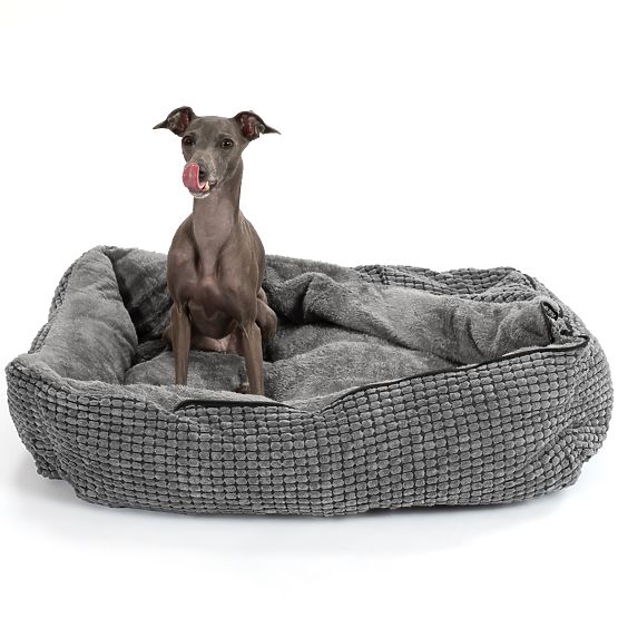 PET BED FOR DOG CAT PJ-019 GRAY XL