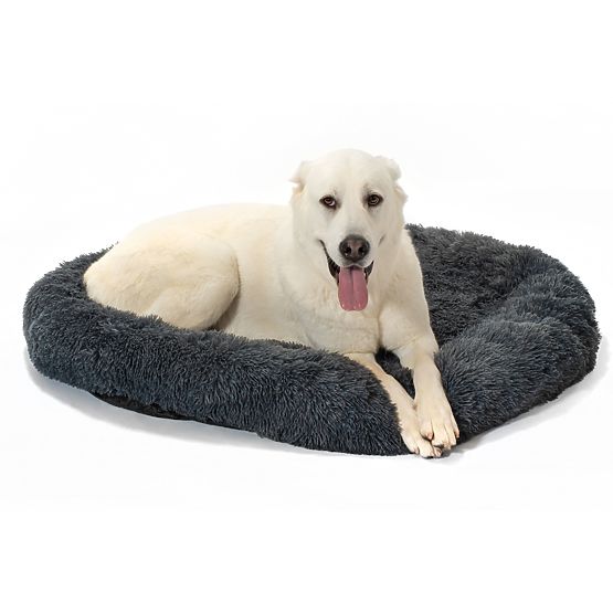 PET BED FOR DOGS CATS PJ-004 DARK GRAY L