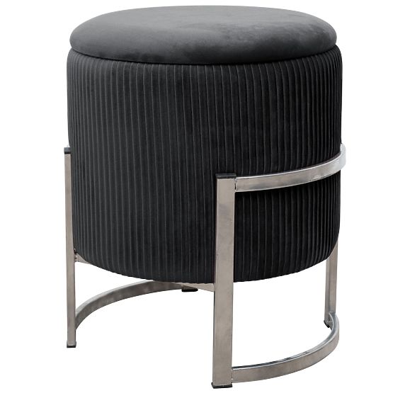 PORTO BLACK POUF