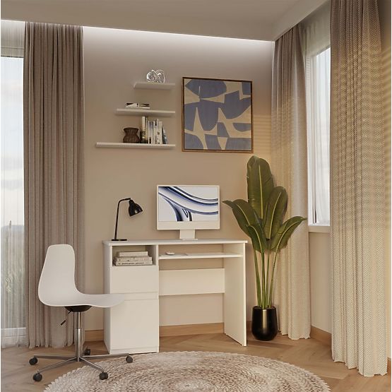 PORTO LEFT WHITE Desk