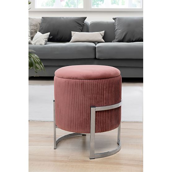 PUF PORTO POWDER PINK