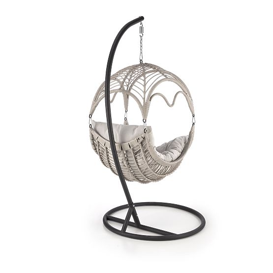 RASMUS garden chair, light gray (3pcs=1pc)