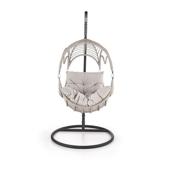 RASMUS garden chair, light gray (3pcs=1pc)