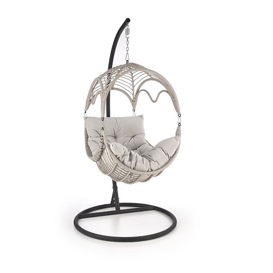 RASMUS garden chair, light gray (3pcs=1pc)