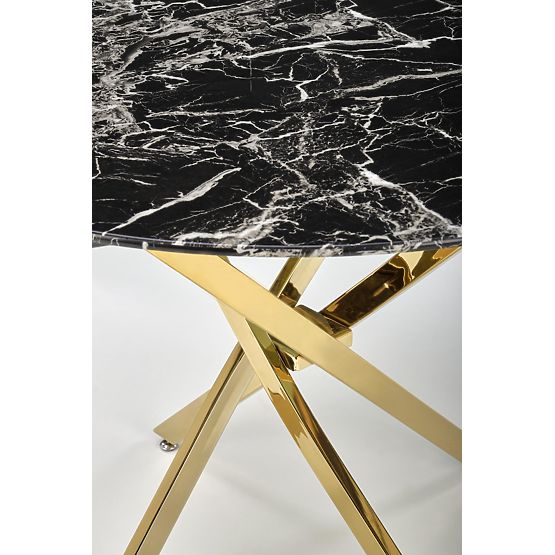 RAYMOND 2 Table, Top - Black Marble, Legs - Gold (2p=1pc)