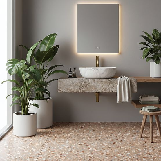 REA Amelia ASH MATT Furniture Washbasin