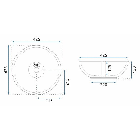 Rea Asanti Furniture Washbasin