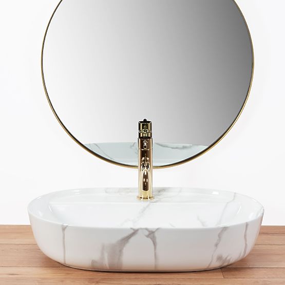 REA Aura 61 Marmo Shiny Sink