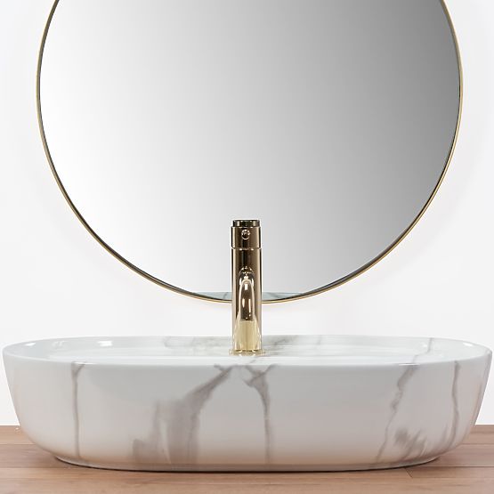 REA Aura 61 Marmo Shiny Sink